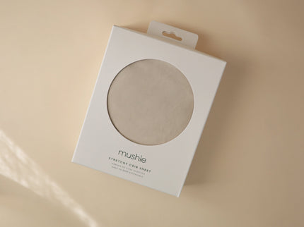 Mushie Stretchy Crib Sheet