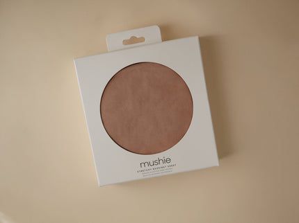 Mushie Stretchy Crib Sheet