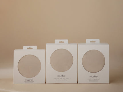 Mushie Stretchy Crib Sheet