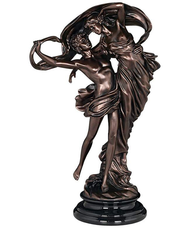 Floating Dancing Couple Bronze Finish 25 3/4" High Sculpture