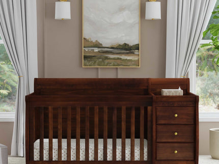 M5582Q,DaVinci,Kalani 4-in-1 Convertible Crib & Changer in Espresso