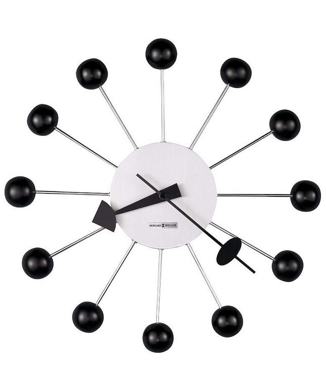 George Nelson 14" Wide Modern Wall Clock by Howard Miller