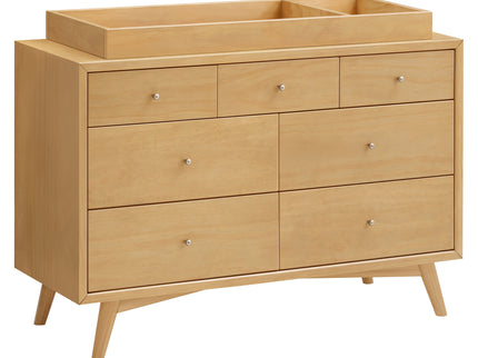 M15916HY,Palma 7-Drawer Double Dresser  Assembled in Honey