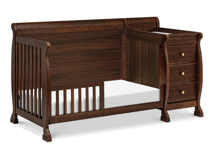 M5582Q,DaVinci,Kalani 4-in-1 Convertible Crib & Changer in Espresso