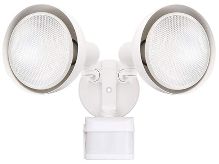 Hollis White 270 Degree Motion Sensor Outdoor Flood Light
