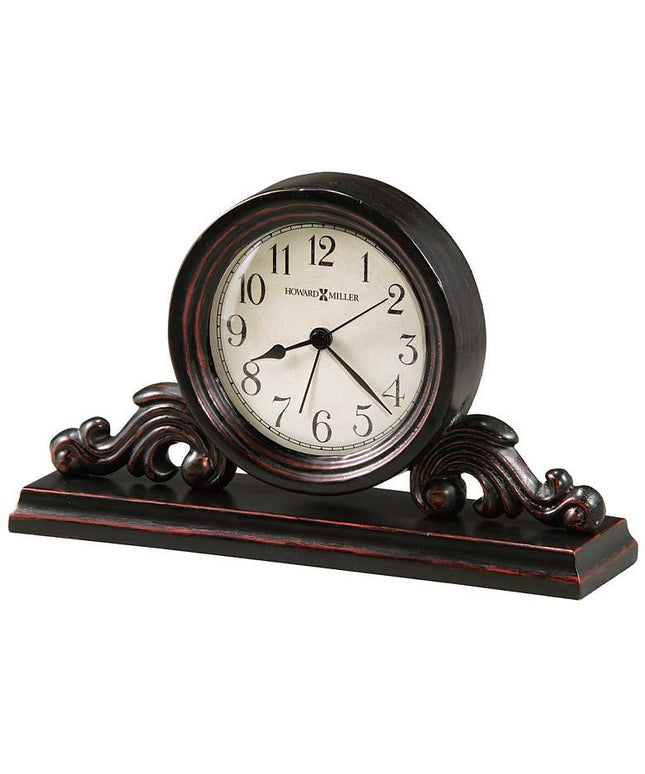 Howard Miller Bishop 9" Wide Mantel Alarm Clock