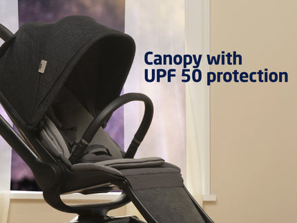 Tana 360° Rotating Travel System with Peri™ 180° in Onyx Heritage