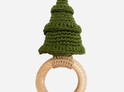 Tree Cotton Rattle Teether