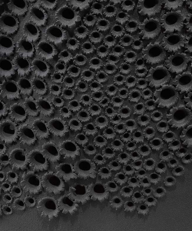 Jamie Young Eclipse 13 1/2" High Matte Black Decorative Vase