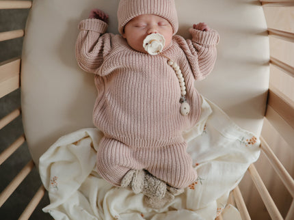 Mushie Organic Cotton Muslin Swaddle Blanket