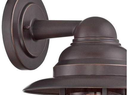 John Timberland Marlowe 13 1/4" High Bronze Cage Wall Sconces Set of 2