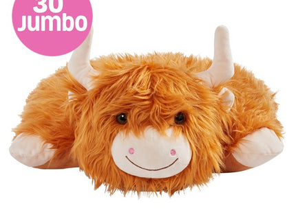 Highland Cow Jumbo 30" Plush Pillow Pet