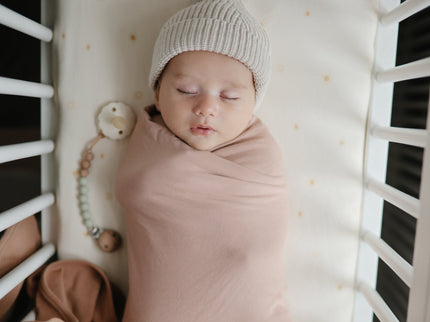 Mushie Stretchy Crib Sheet