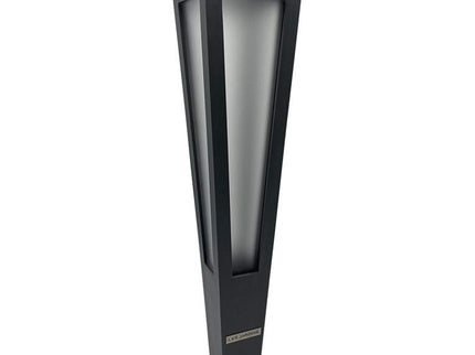 Lanai 20" High Space Gray Aluminum LED Solar Torch Light