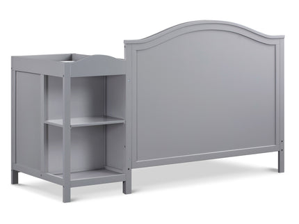 M12891G,DaVinci,Charlie 4-in-1 Convertible Crib & Changer in Grey
