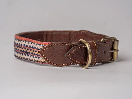 Moroccan Kilim Dog Leash and Collar