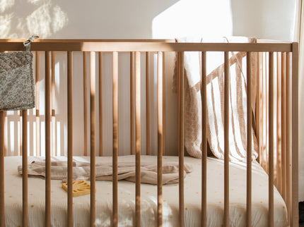 MCS-334, Mushie Extra Soft Muslin Crib Sheet