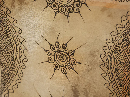 Moroccan Square Daff Drum