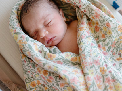 MS-246, Organic Cotton Muslin Swaddle Blanket