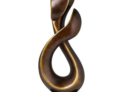 Open Infinity 25" High Gold Sculpture