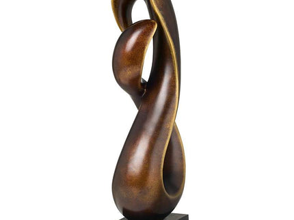 Open Infinity 25" High Gold Sculpture