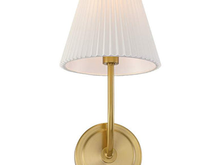 Possini Euro Nina 14" High Gold Plate Wall Sconce Set of 2