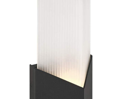 Possini Euro Tux 18" High Black and White LED Wall Sconce Set of 2