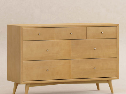 M15916HY,Palma 7-Drawer Double Dresser  Assembled in Honey