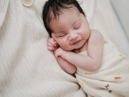 Mushie Organic Cotton Muslin Swaddle Blanket