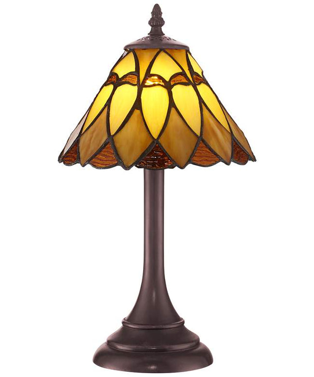Robert Louis Tiffany 14" High Austin Art Glass LED Accent Lamp
