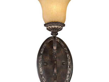 San Marino Bronze and Gold 14 1/2" High Wall Sconce Set of 2