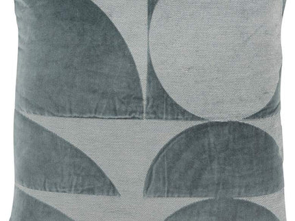 Slate Geometric 20" x 20" Down Filled Throw Pillow