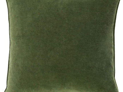 Surya Safflower Grass Green 20" Square Decorative Pillow