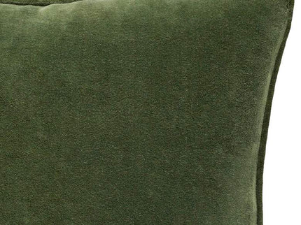 Surya Safflower Grass Green 20" Square Decorative Pillow