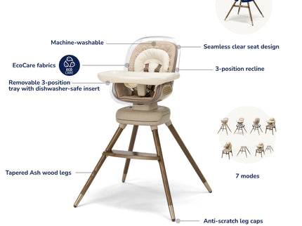 Kiskadee 360° Rotating High Chair