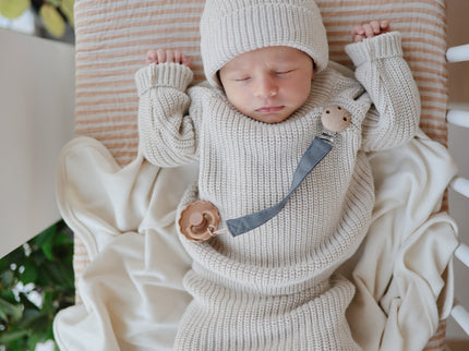 LPC-101, Linen Pacifier Clip 2-Pack