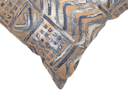 Visions III Bambara Indigo 20" Square Indoor-Outdoor Pillow