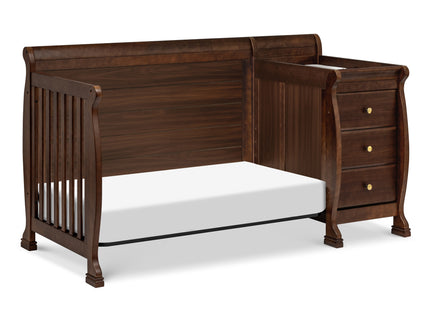 M5582Q,DaVinci,Kalani 4-in-1 Convertible Crib & Changer in Espresso