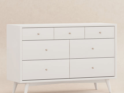 M15916RW,Palma 7-Drawer Double Dresser  Assembled in Warm White