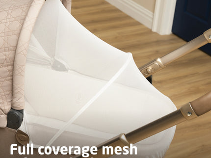 Tana 360° Rotating Modular Stroller with Carriage Accessory in Natural Heritage