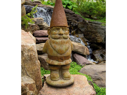 Ziggy the Gnome 29" High Relic Hi-Tone Outdoor Statue