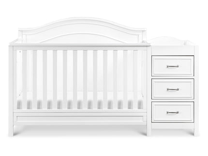 M12891W,DaVinci,Charlie 4-in-1 Convertible Crib & Changer in White