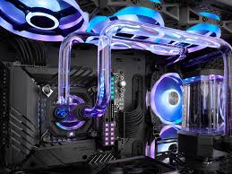 Custom Water Cooling Kit(Reservoir, Tubing, Radiator, Fittings)