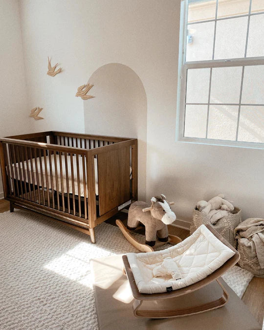 Warm Walnut Nursery Furniture