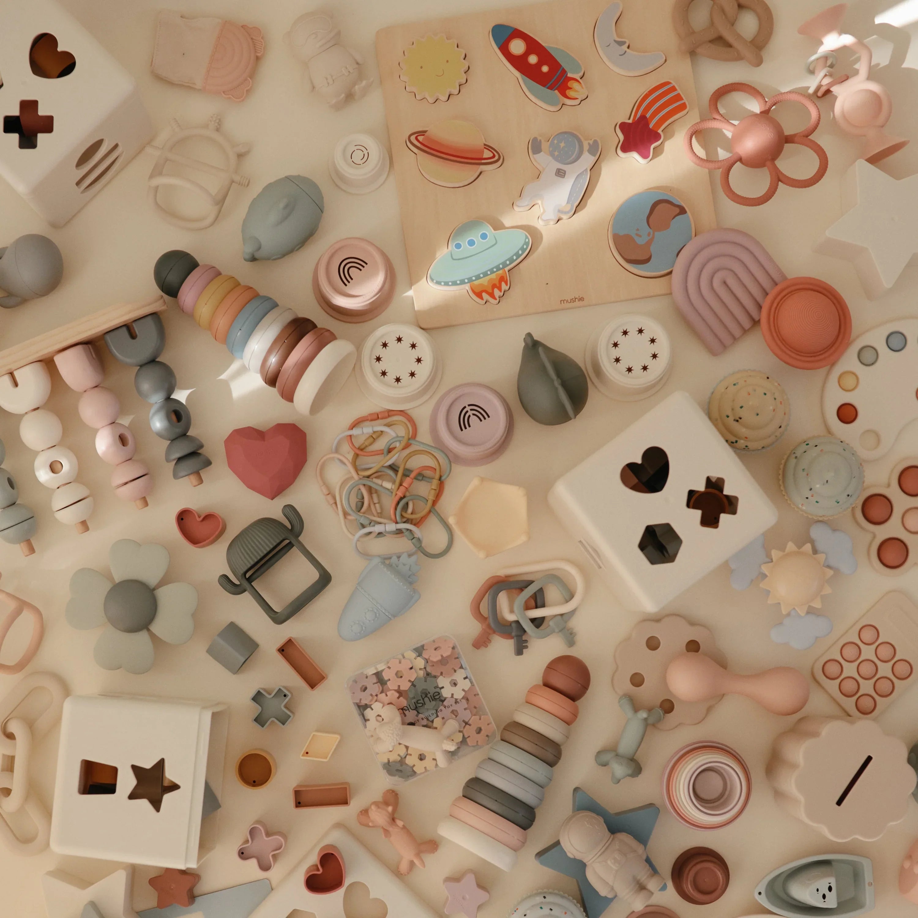 Baby essentials and toys