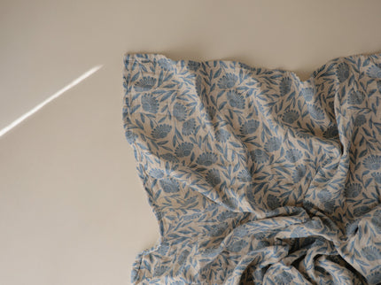 MS-248, Organic Cotton Muslin Swaddle Blanket
