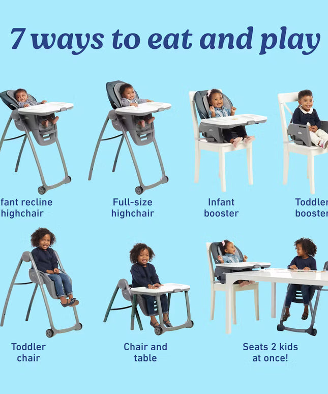 Table2Table™ Premier Fold 7-in-1 High Chair