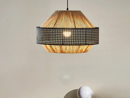 Alora Rattan Woven Pendant Light