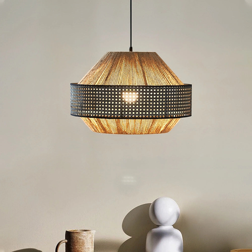 Alora Rattan Woven Pendant Light