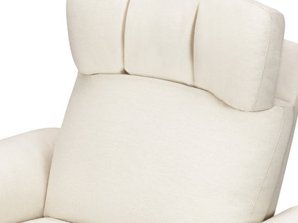 M24386VN,DaVinci,Suzy Flex Swivel Recliner w/ Adj. Arms & Headrest in Vanilla